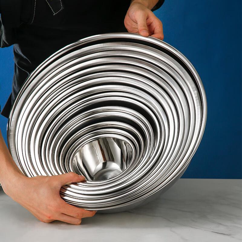 Stainless Steel Deep Multi-Purpose Basin Set