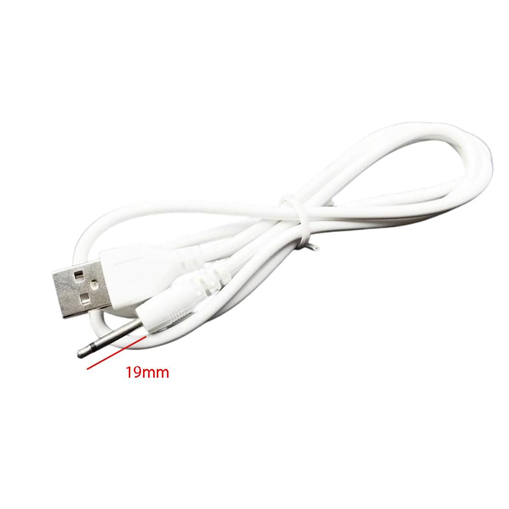 USB To DC 2.5mm Charging Cable USB To 2.5 AUX Mono Line Single Audio Channel Cord Extend Power Supply Wire 14mm 15mm 16mm 17.4mm