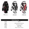 PGM Men's Waterproof PU Golf Bag, Large Capacity Club Bag