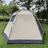 Sechseckiges Schnellaufbau-Tragbares Campingzelt: Automatischer Aufbau für Bergsteigen und Reisen