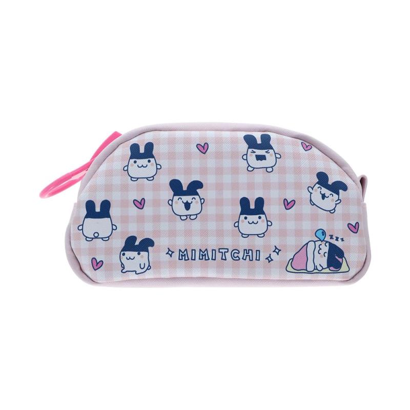 Sun-Star Stationery Tamagotchi Goods Pen Case Large Capacity Dekka Zip