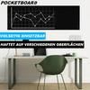 POCKETBOARD Tafelfolie Kreidefolie Blackboard Kreidetafel selbstklebend & Kreide