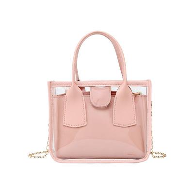 Transparent Jelly Bag, New Child and Mother Bag, Women's Tide Bag, Mini Handbag.