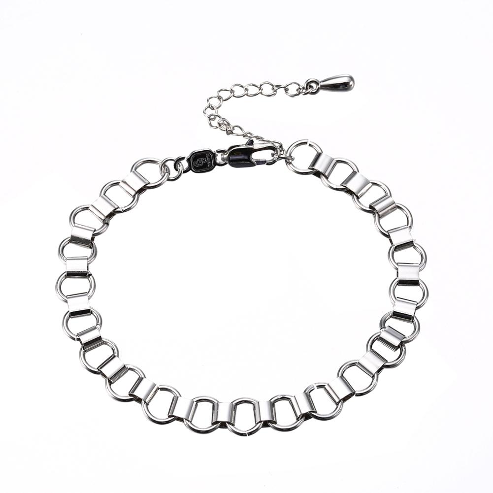 Women Fashion Stylish Elegant Hollow Out Bracelets Concise Hand Chain Jewelry