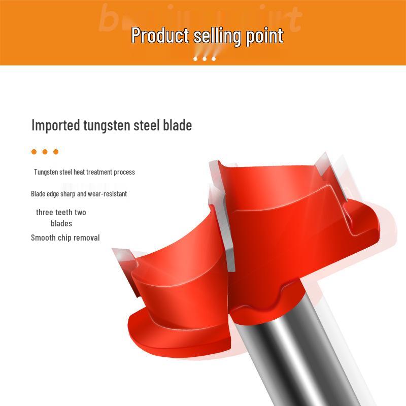 35mm Adjustable Cabinet Hinge Drill Bit for Wood and Acrylic