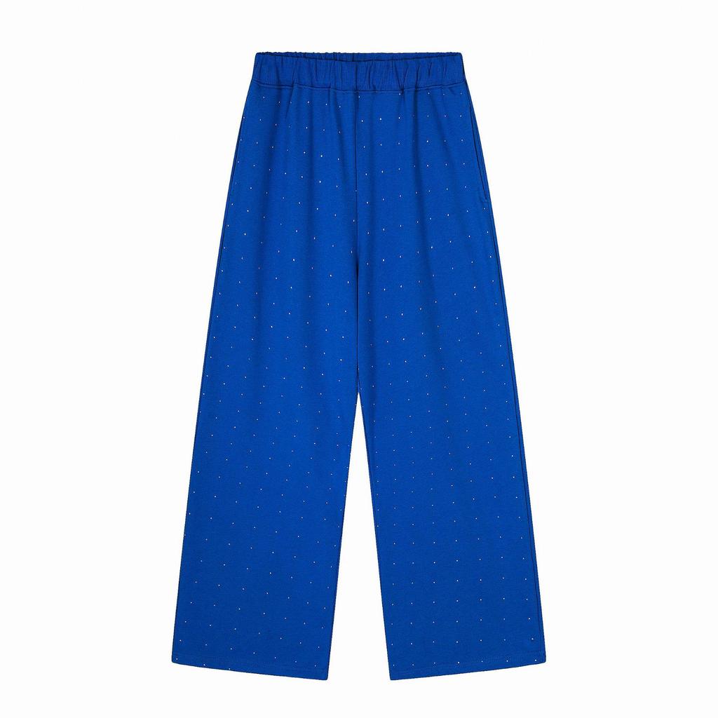 Trendige 6PM schwere Baumwoll-Reißverschlussjacke: Lockerer Schnitt, Streetwear-Stil mit aufgesetzter Stickerei.