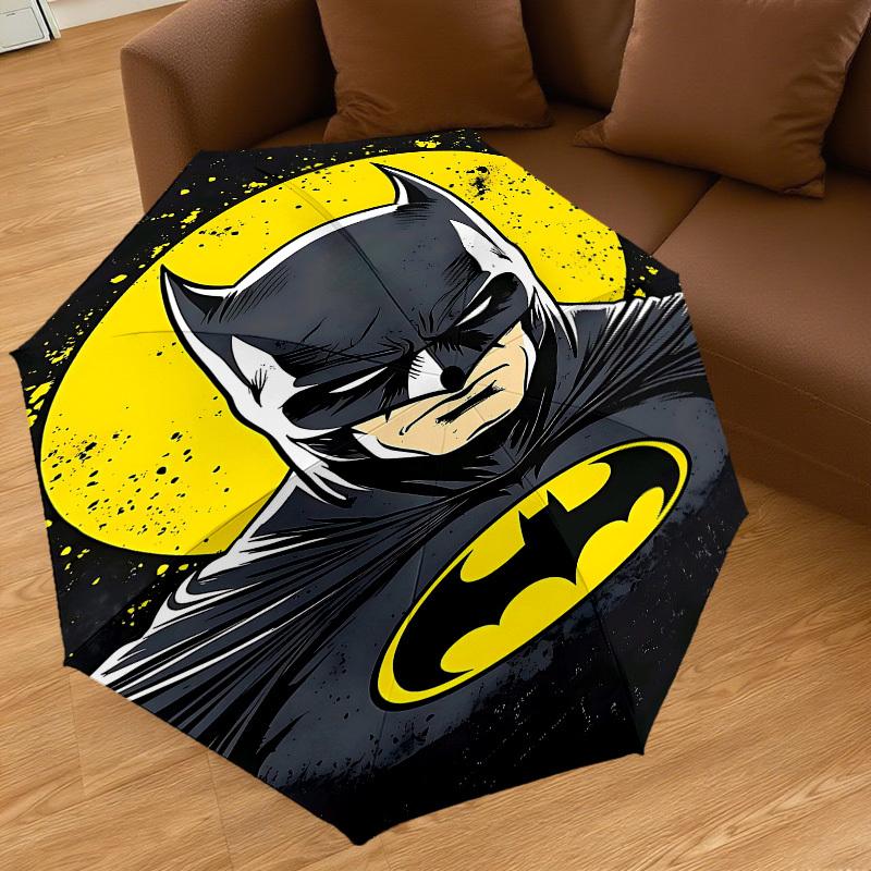 1PC Batman Moon Umbrella-8-Rib Reinforced, Automatic Open, Lightweight & Durable, Cute Fashion Accessory for Outdoor, D2668