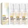 (3pcs)Hair Growth Spray, Promotes Thicker Fuller Hair –All Hair Types with Natural Ingredients, Reduced Shedding, Hydration and Silky Texture- 60ml