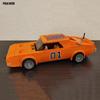 Poladeer 330pcs MOC General Lee Dodge Charger Retro Assembled Children's Toy Bus Small  Particles Puzzle Blocks Model Present