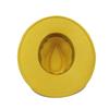 Cappello a Cilindro Piatto Rotondo 9,5 cm in Scamoscio Uomo Donna Cappello da Cowboy Western Cappello Fedora per Feste e Palco Design Autostile Stile Etnico Cappello Superiore
