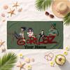 Gorillaz (14) Custom Name Beach Towel Soft Towel Gift for Beach Pool Swimming Vacation