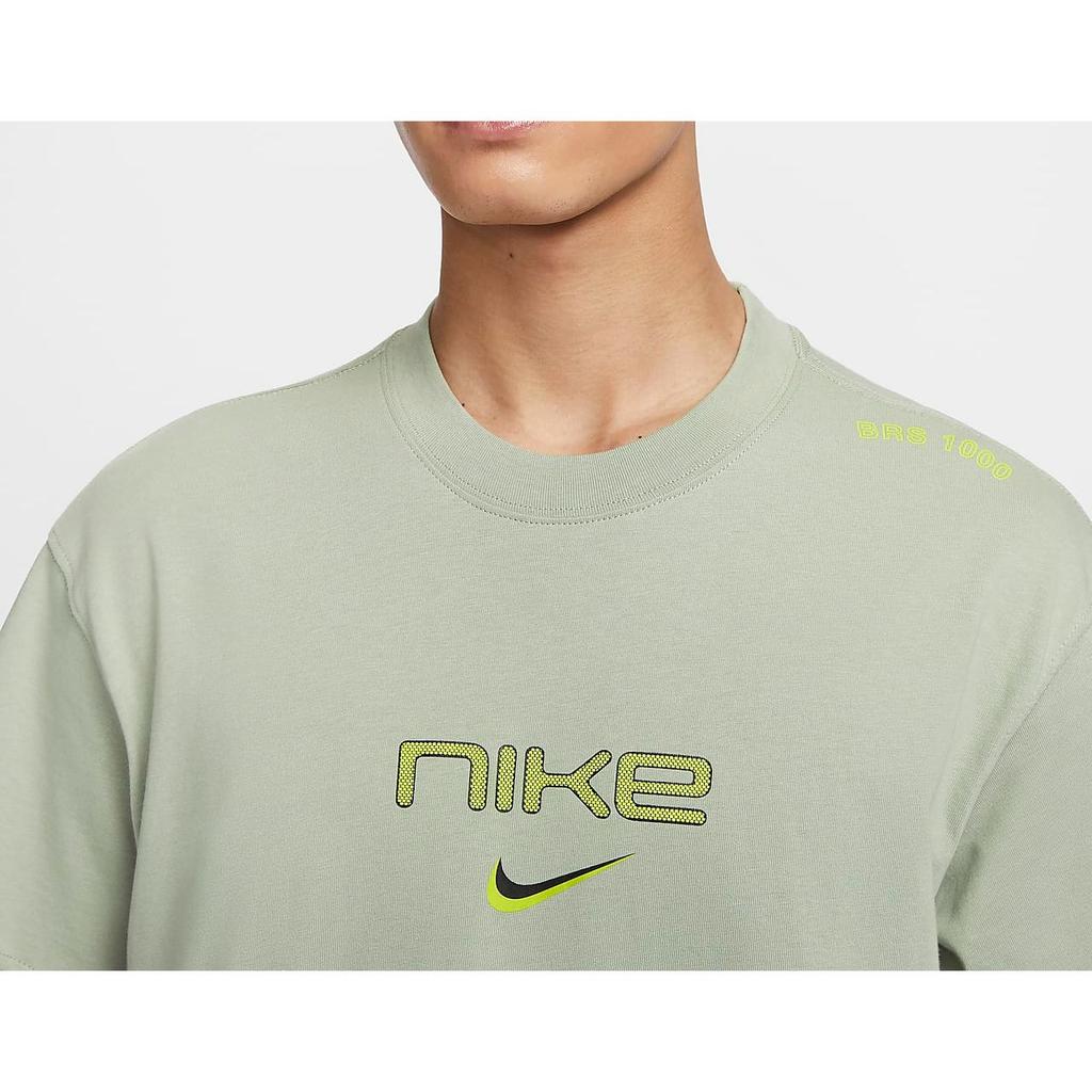 Nike Sportswear Crew Neck Pullover Short Sleeve T-Shirt Men Tops Horizon-Green FZ5416-370