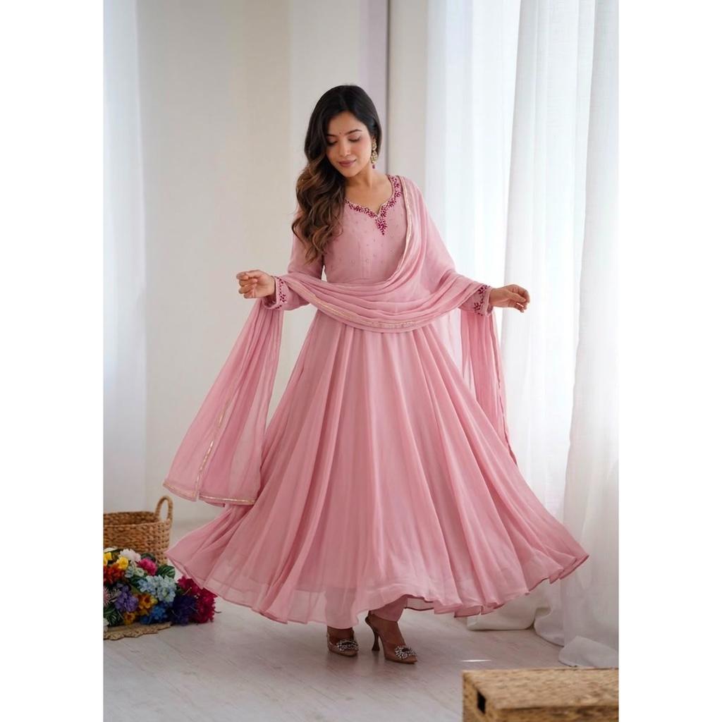 Pakistanischer Salwar Kameez Fertig zum Tragen Anzug Indischer Hochzeitsfestkleid Kleid