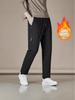 Men's Winter Fleece-Lined Cotton Pants: Cold-Proof, Windproof, Waterproof, Plus Size, Lamb's Wool Thickened for Warmth