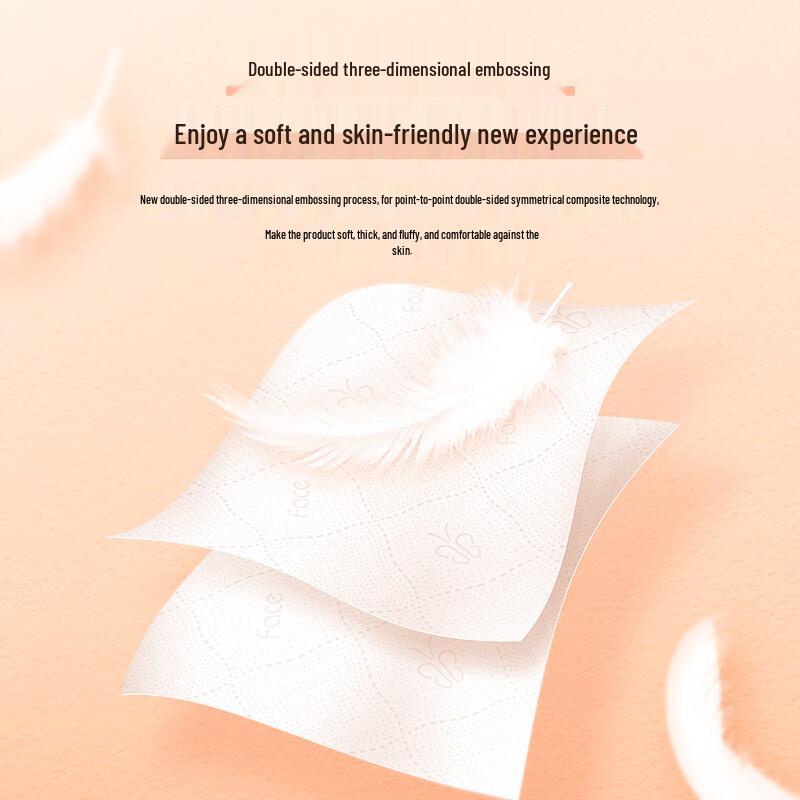 Jierou 4-Ply Coreless Cotton-Soft Toilet Paper
