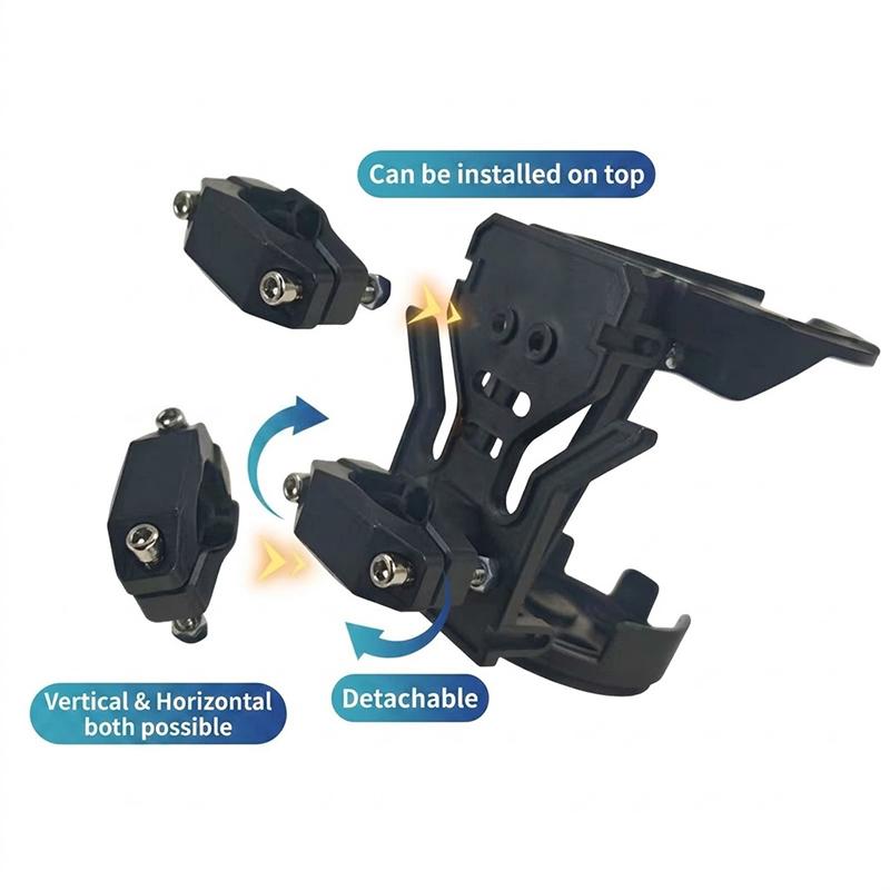 Motorcycle Electric Vehicle Folding Cup Holder With Sturdy Build And Anti Slip Design Perfect For Daily Riding Road Trips