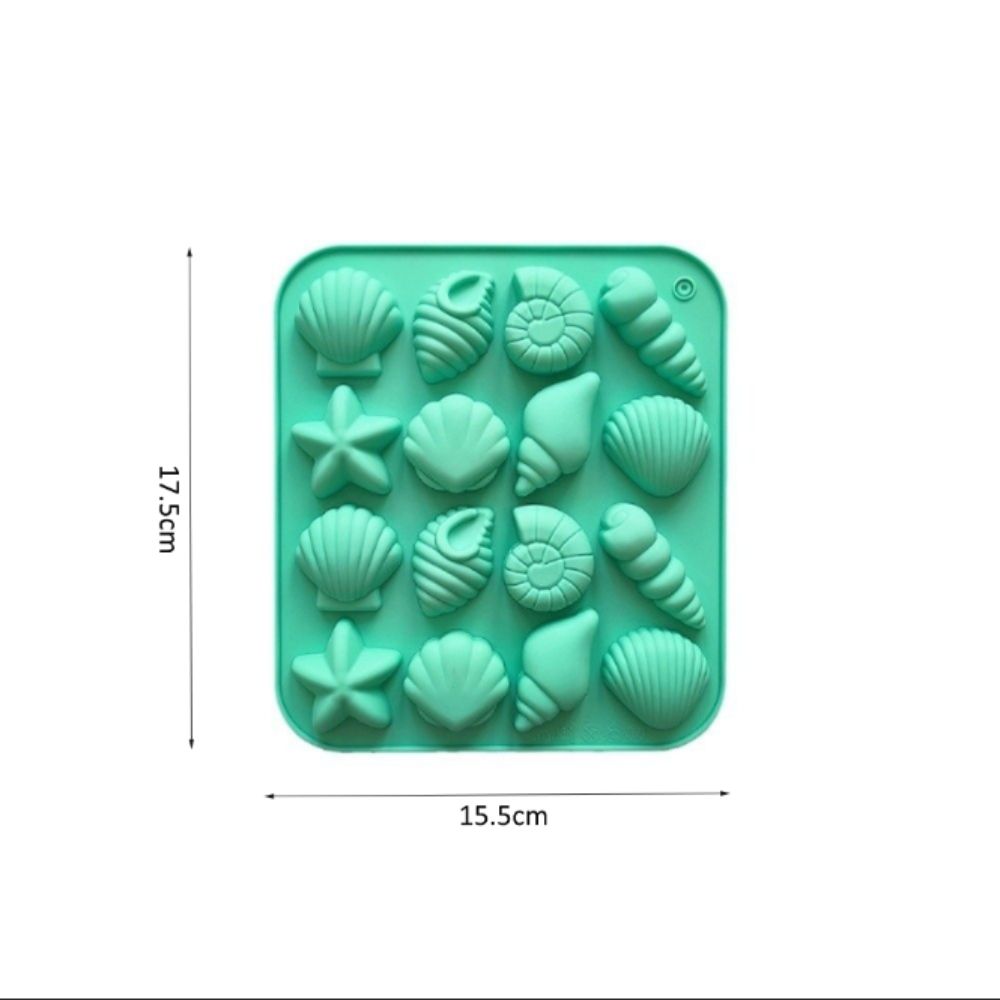 16 Grids DIY Chocolate Mold 3D Cake Decoration Mold New Candy Pudding Cake Mold  Holiday Baking
