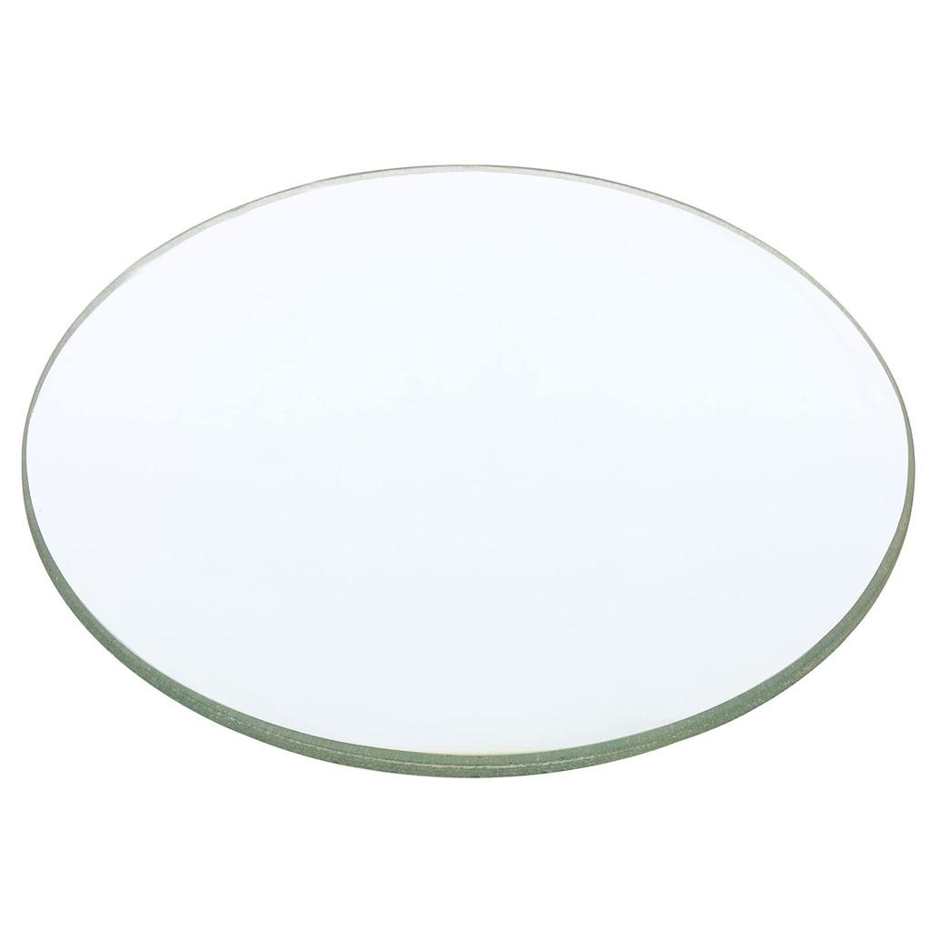 PATIKIL 1300mm Focal Length Biconvex Lens, 100mm Diameter, 11mm Height, Glass Optical Polishing, Round Edge Lens, Clear, for Physics Labs