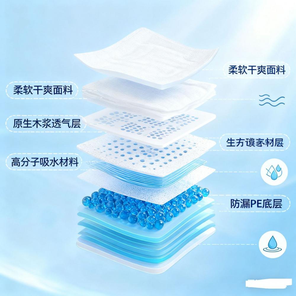 Disposable Baby Underpads Leak‑Proof Breathable Infant Care Pads Disposable Maternity Pads Baby Diaper Changing Postpartum Use