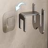 No-Drill Wall-Mounted Space Aluminum Multifunctional Bathroom Slipper Rack