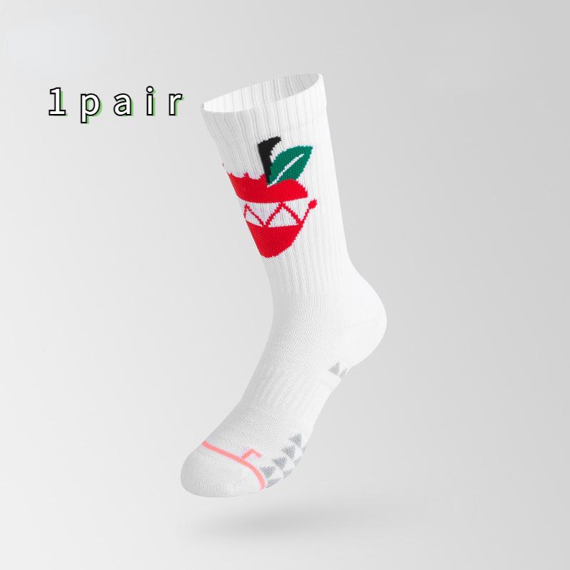 Size 35-39 Women's Tube Spring and Summer New Skateboard Socks Towel Bottom Breathable Sports Socks