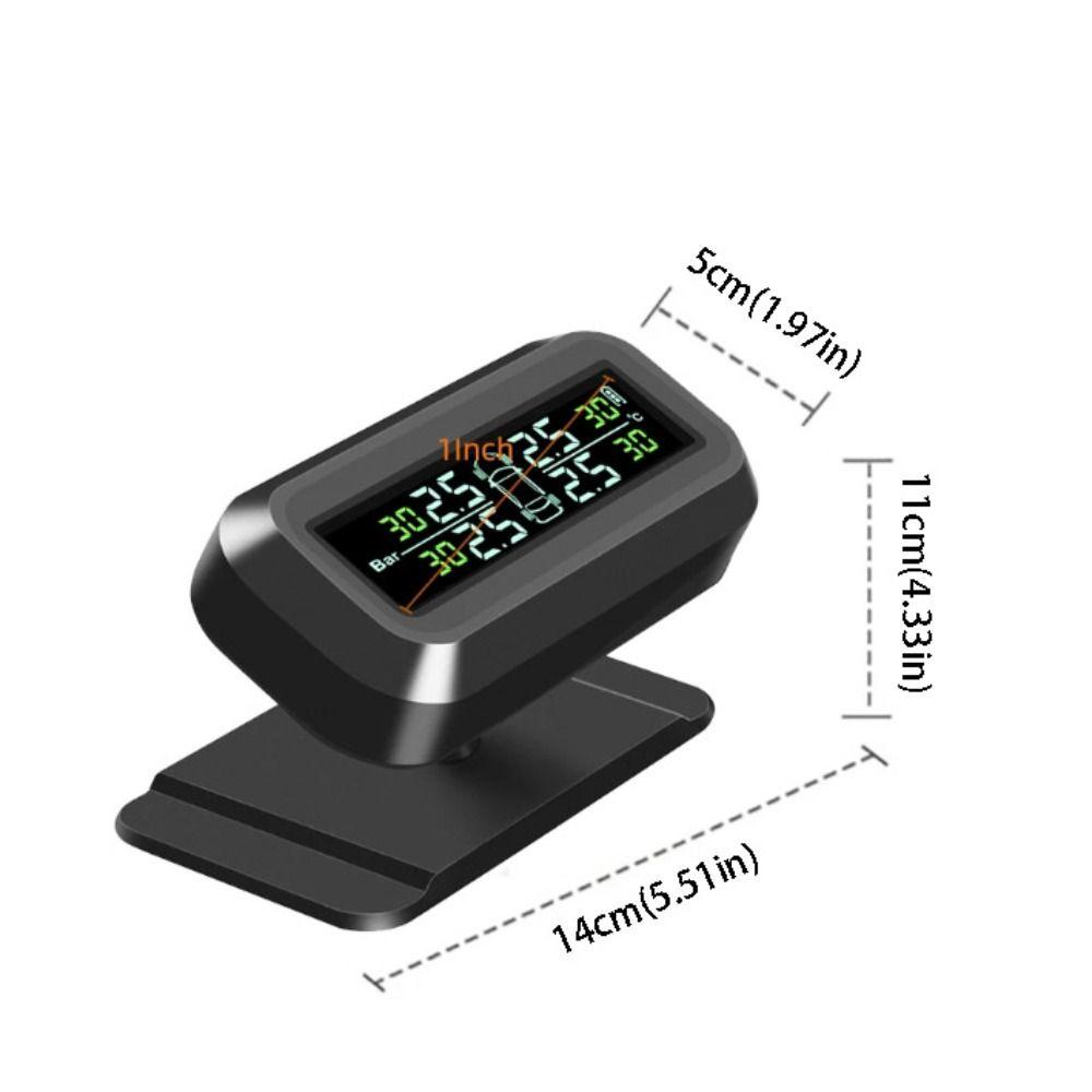 Digital Display Tire Pressure Monitoring System Tire Pressure Monitor Vehicle Monitoring