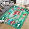 1 Stück Disney Cartoon-Figuren Muster Teppich Läufer Rutschfester Teppich Handwaschbar Fußmatte Geeignet für Wohnzimmer Schlafzimmer Heimdekoration