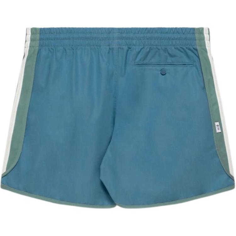 Adidas X CLOT Edison Chen Sprinter Shorts Teal Green Unisex Streetwear JF3152