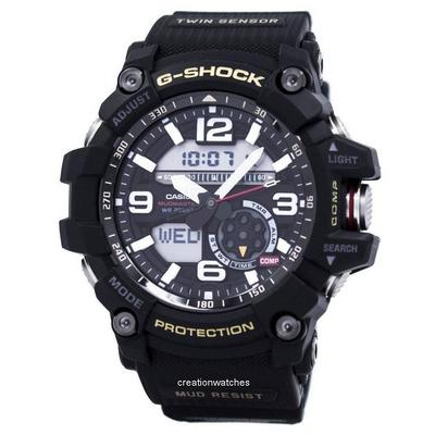 Reloj para Hombre Casio G-Shock MUDMASTER Twin Sensor GG-1000-1A GG1000-1A Reacondicionado