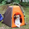 Wasserdichtes belüftetes Outdoor-Hundezelt Sonnenschutz für Welpen Katzen kleine mittlere Rasse Haustierhaus