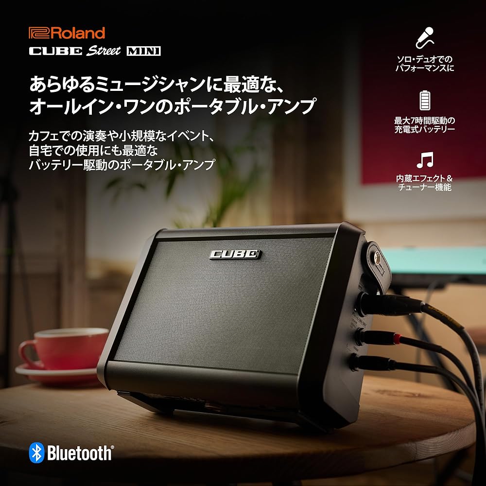 Roland Roland CUBE Street MINI/CUBE-ST-MI Portable Amplifier Mini Amplifier Guitar Keyboard Vocal...