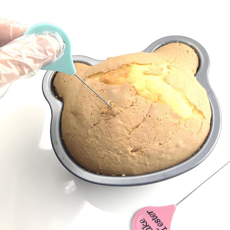 Testovací jehla na koláč Opakovaně použitelná nerezová jehla na testování koláčů Tyčinky na chléb Sušenky Muffin Palačinka Pečicí příslušenství