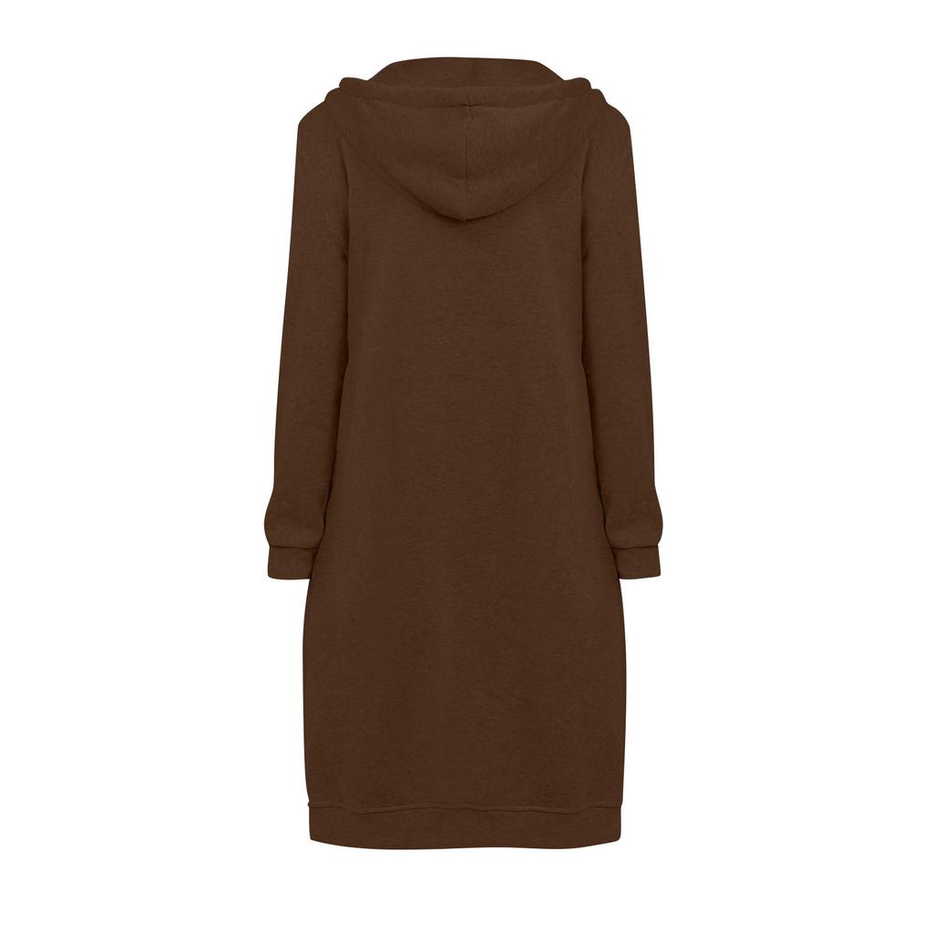 Damska luźna bluza rozpinana kardigan długa kurtka