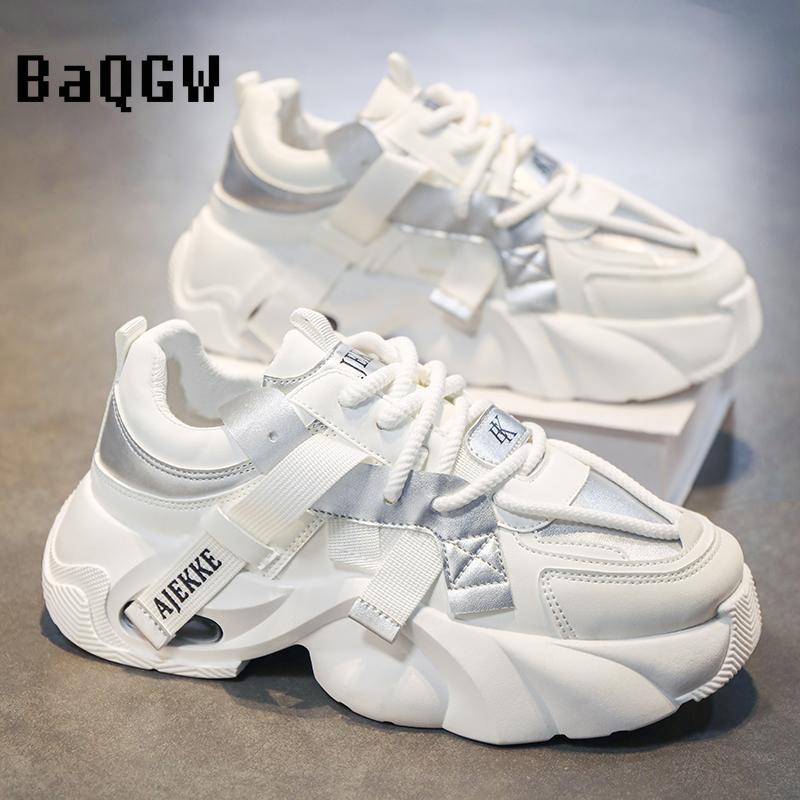 Designer Color Block Men Shoes Summer Comfortable Men Thick Platform Fashion Sneakers Fashion Casual Shoes Sports Trainers Tenis