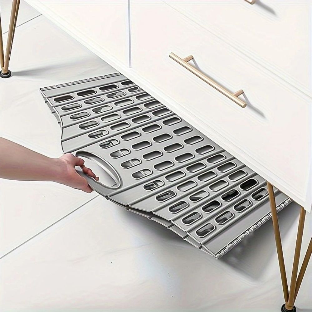 1PC Folding Laundry Storage Basket Large Capacity Bathroom Wall Hanging Basket Space Saving Design Suitable for Home Use