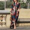 BITCED Fashion Autumn Winter V-Neck Long Sleeve Casual Dresses