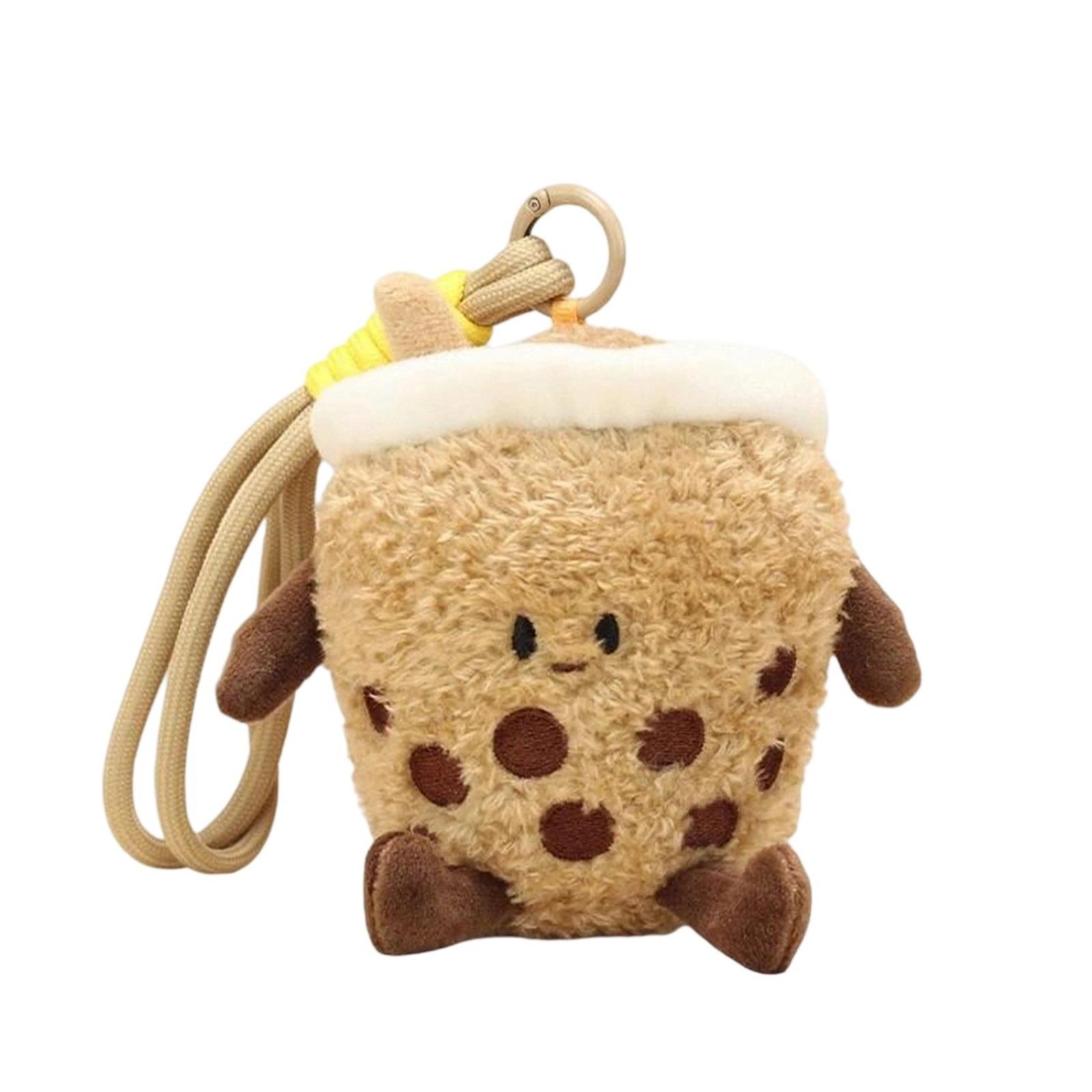

Fun Birthday Cake Burger Plush Doll Soothing Doll Bag Pendant Small Gift One Size