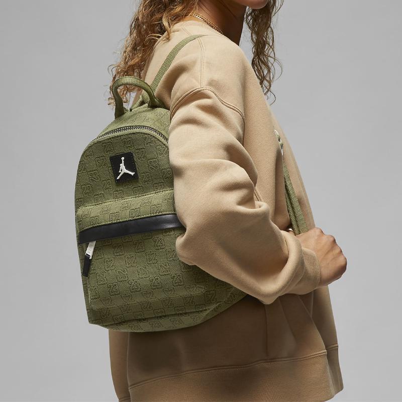 Jordan Monogram Mini Backpack Green Jordan 7A0761-EF9