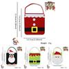 Whimsical Christmas Character Handheld Bags Perfect For Kids Candy Gifts And