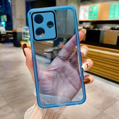 Weiche, klare Silikon-TPU-Hüllen für Xiaomi POCO M6 4G M 6 X6 NEO M6pro Kameraschutzfolie Transparente Handyhülle für Redmi 13 13C Note 13R Pro