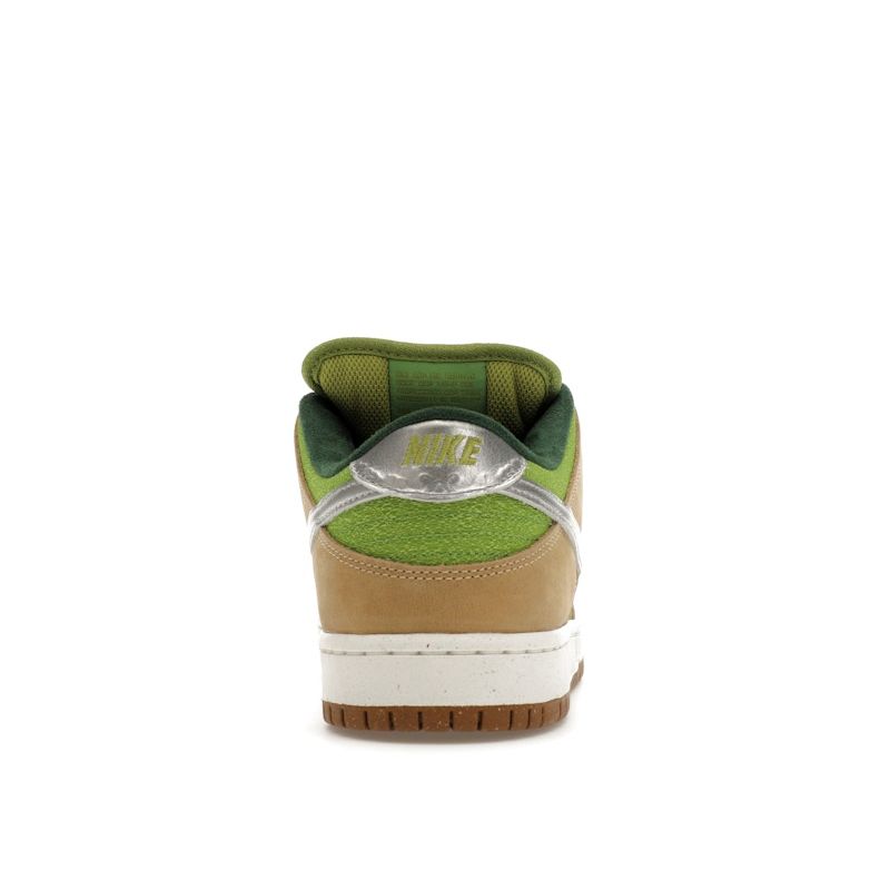 Nike Dunk Low Pro SB Escargot Unisex Sneakers Green Sesame Metallic-Silver FQ7585-200