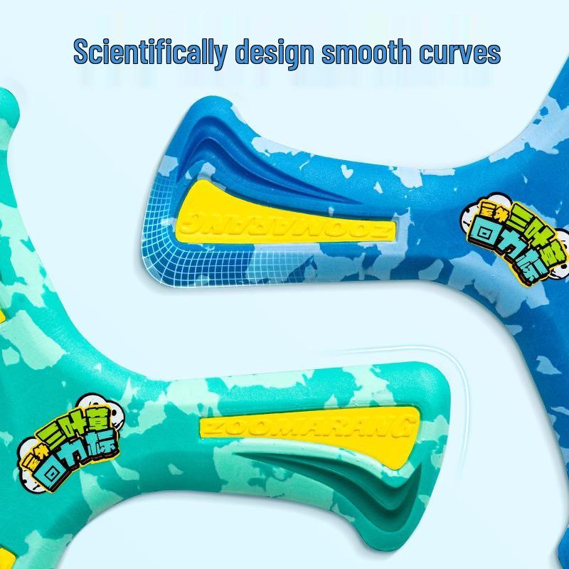 Camouflage Soft UFO Boomerang Frisbee for Kids