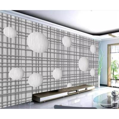 3D Wandbild 3D Runde Ball Tapete Moderne Minimalistische Wohnzimmer Schlafzimmer Hintergrund Wandbild