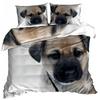 3D Cotton Satin Bedding 140x200cm PUPPY