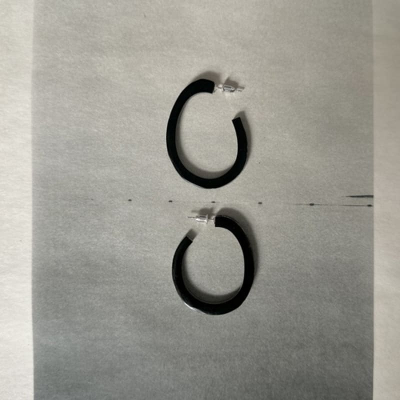 SUZURAN Lento Earring Lento Right Angle & Silver Earrings