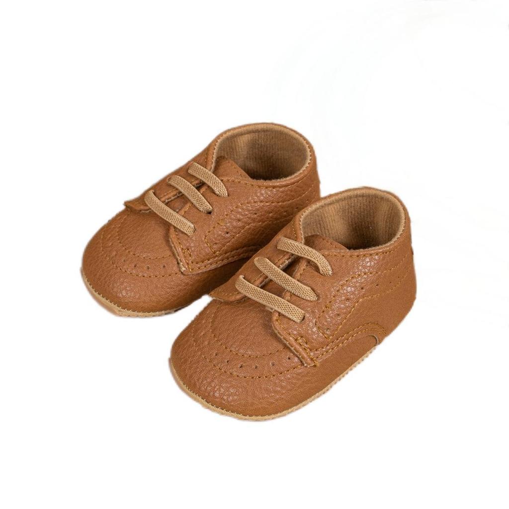 British Style Baby Walking Shoes: Spring & Autumn Casual Footwear for 0-1 Year Olds