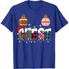 Funny Couples Christmas Chestnuts Adult Matching T-Shirt Xmas Costumes for Couples His and Her Girlfriends Boyfriends