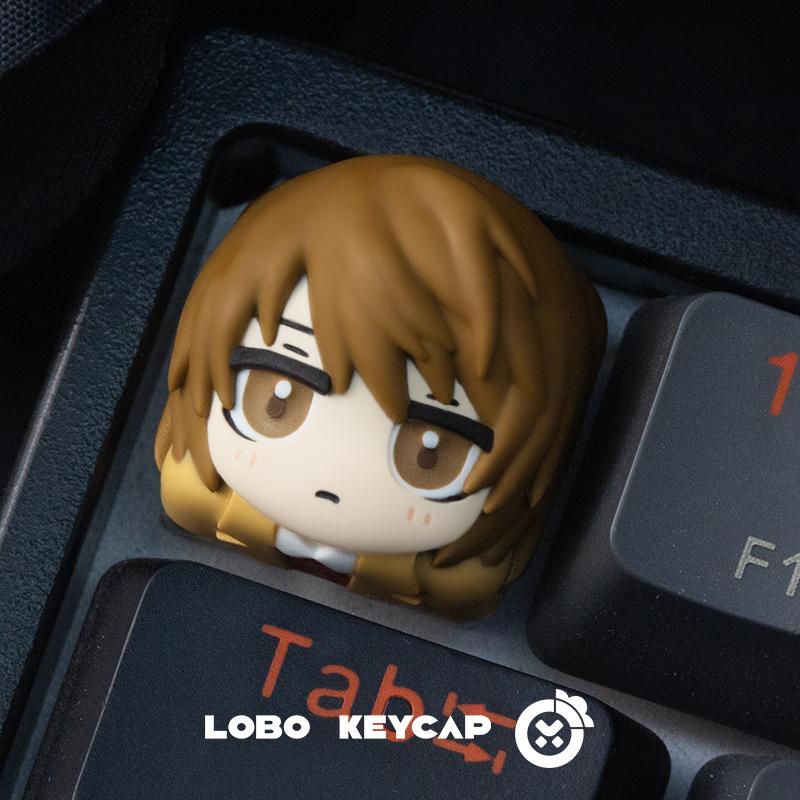 Animation Death Note Light Yagami L Figure Merchandise Cute Anime Custom Mechanical Keyboard Keycaps Esc Otaku Surprise Gifts
