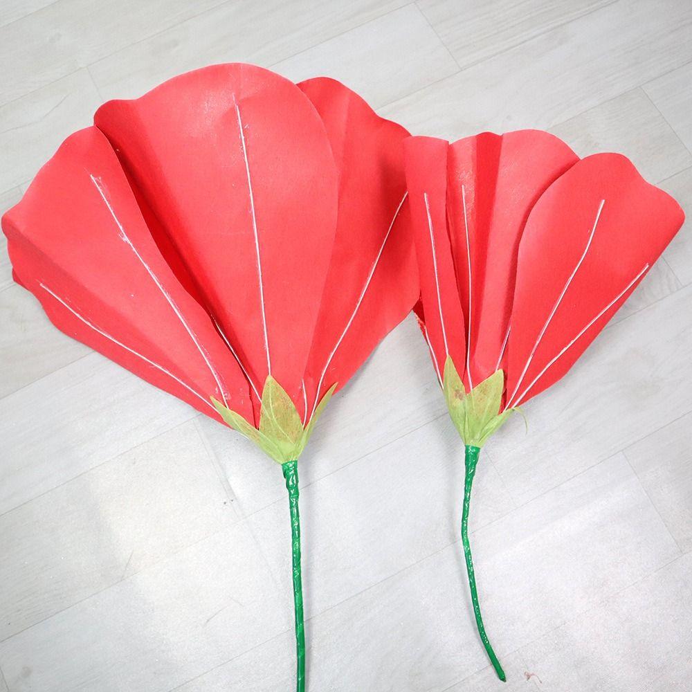 Fashion Fake Foam Rose 30/40/50cm Artificial Flowers New Giant Rose Flower Head
