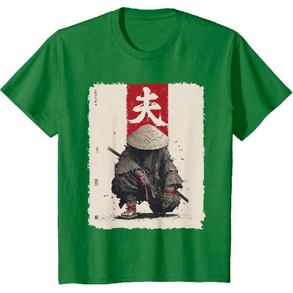 Samurai, Warrior, for Men | Japanese Ninja, Anime, Katana T-Shirt
